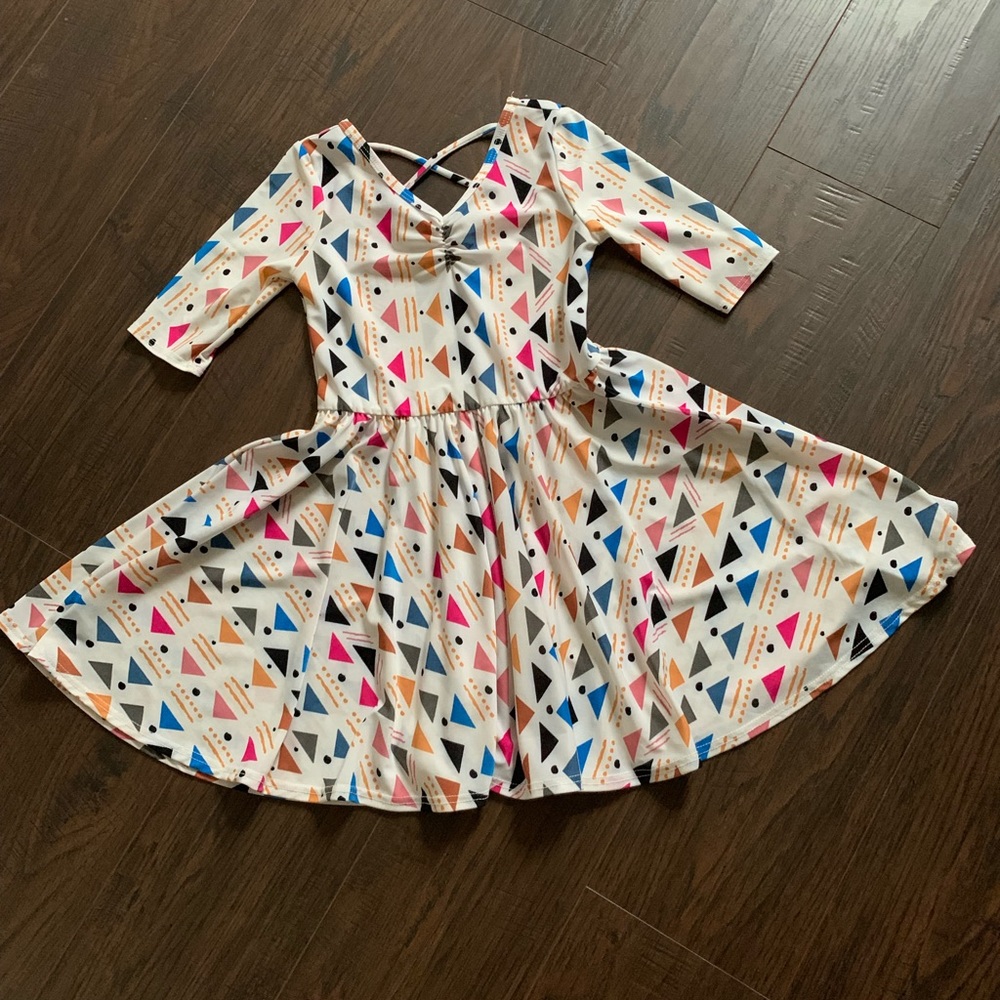 🔸🔺🔹 3/4 dot dot smile dress 🔸🔻🔹